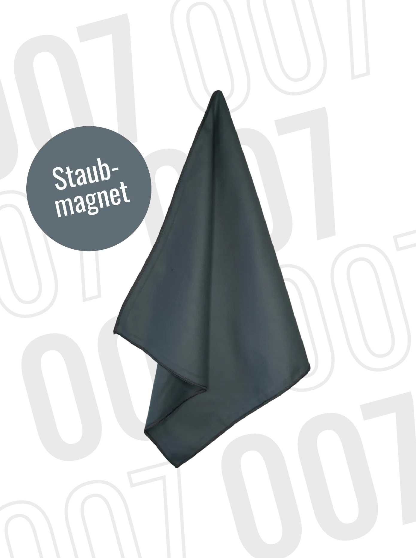 007 - Mikrofasertuch Staubmagnet